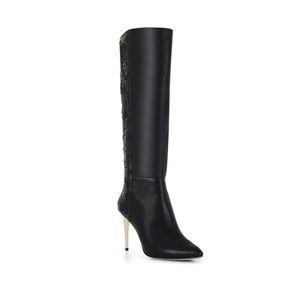 BCBGMAXAZRIA Baroque Quilted Boots - 5.5 M